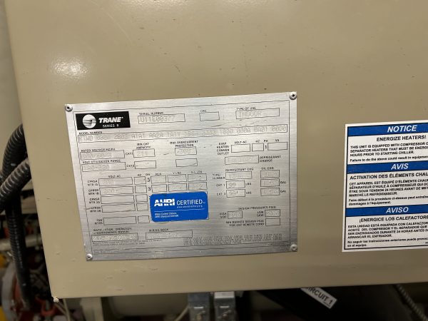Used Trane RTWD080 Water-Cooled Chiller - Image 4